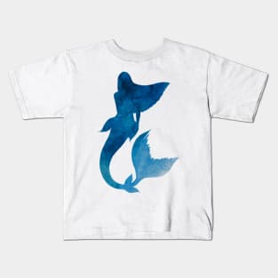 Watercolor Mermaid Kids T-Shirt